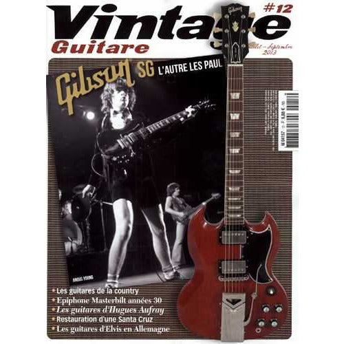 Image 1 of Vintage Guitare #12 - Juillet/Septembre 2013 - SKU# 731-12 : Product Type Media : Elderly Instruments
