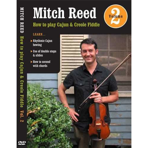 Image 1 of DVD - Mitch Reed - Cajun & Creole Fiddle Instruction, Vol. 2 - SKU# 743-DVD3 : Product Type Media : Elderly Instruments