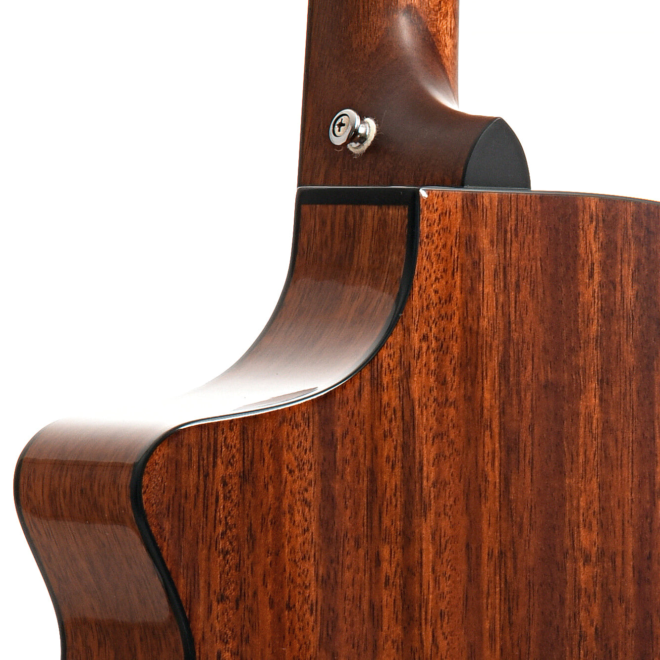 Image 9 of Breedlove Discovery S Concert Edgeburst Bass CE Sitka-African Mahogany Acoustic-Electric Bass Guitar - SKU# DSCN44BCESSAM : Product Type Flat-top Guitars : Elderly Instruments