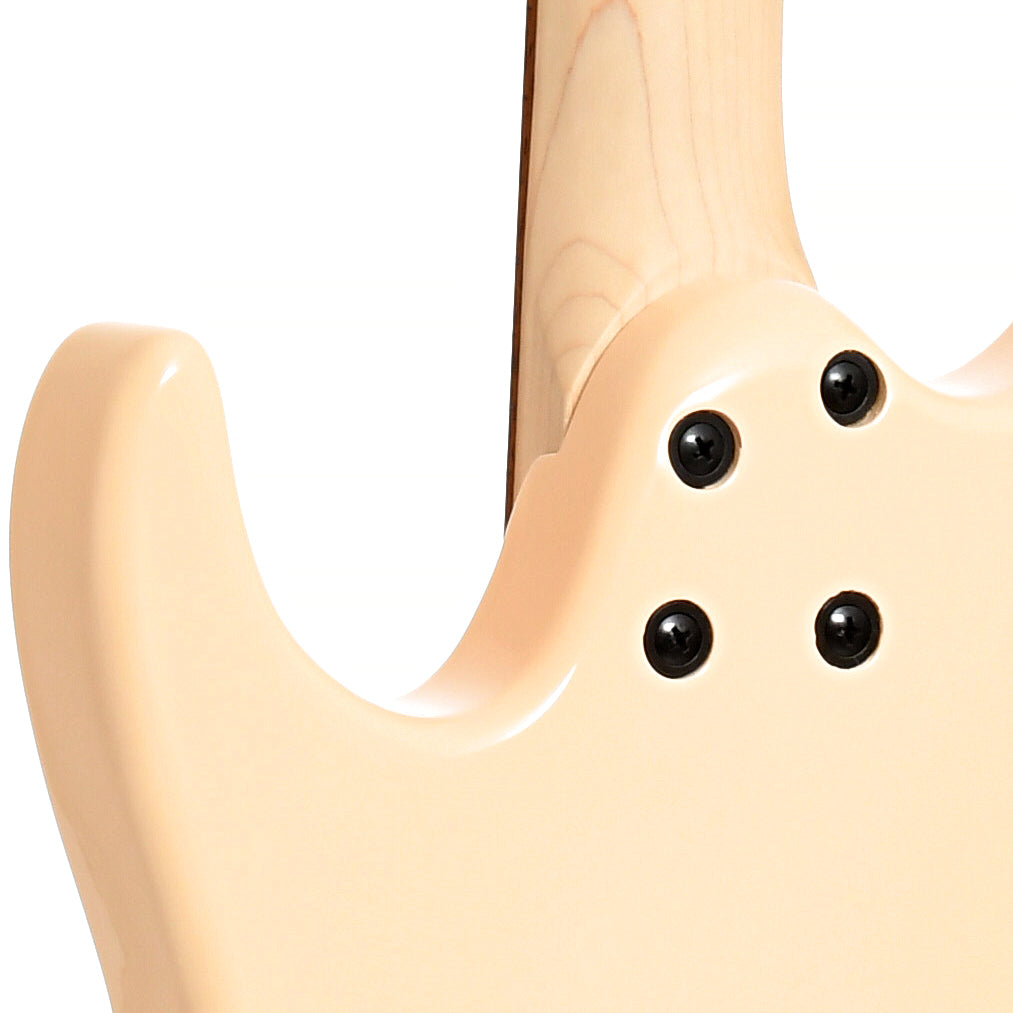neck and body joint of Ibanez AZES31 Electric Guitar, Ivory