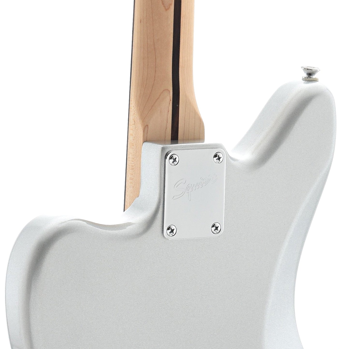 Image 8 of Squier Vintage Modified Jaguar Bass Special SS, Short Scale - SKU# SVMJBSS-SIL : Product Type Solid Body Bass Guitars : Elderly Instruments