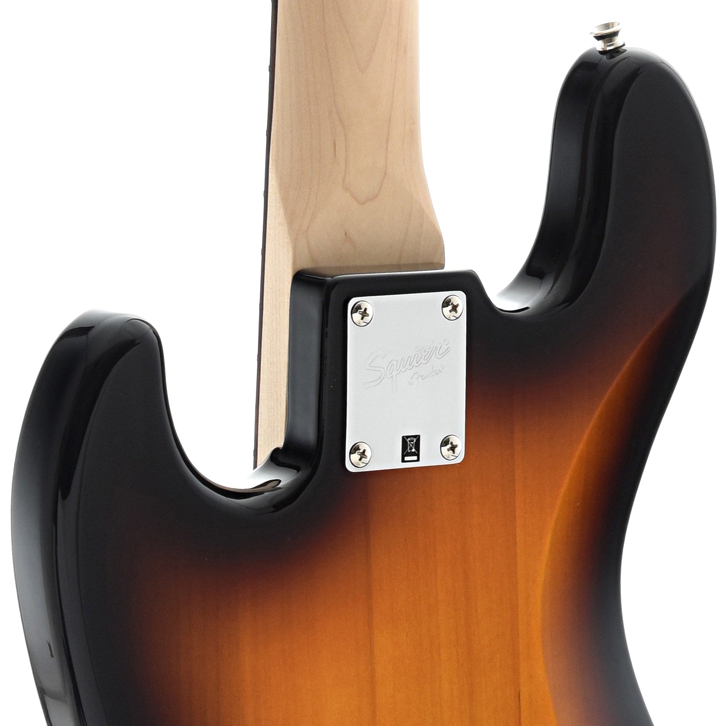 Neck joint of Squier Affinity Jazz Bass 5-String