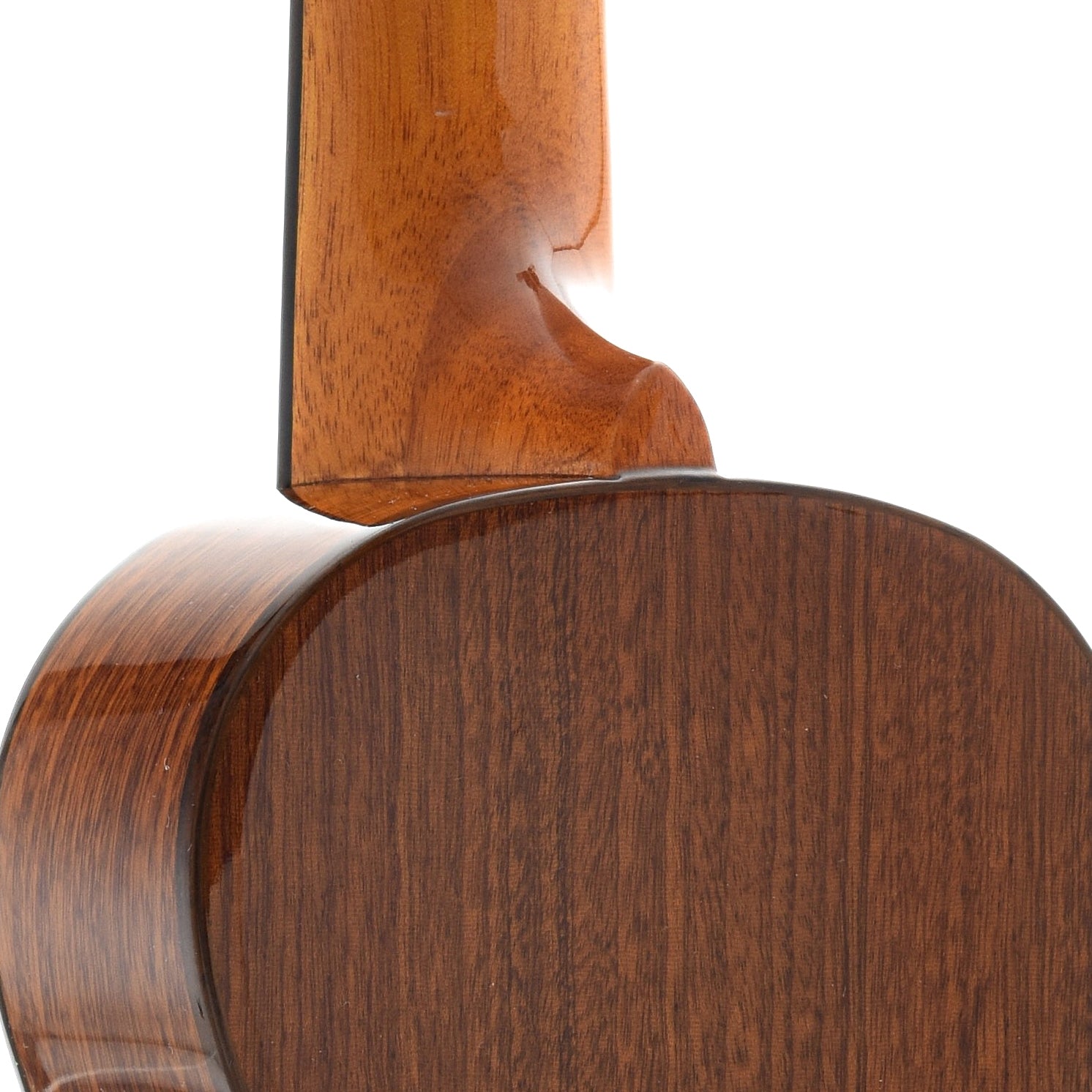 heel of Ohana SK-35GS Soprano Ukulele