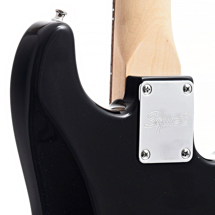 Image 8 of Squier Mini Stratocaster, Left Handed, Black - SKU# SQM2L : Product Type Solid Body Electric Guitars : Elderly Instruments