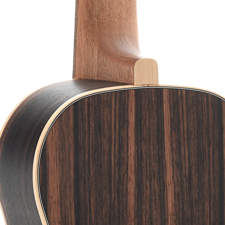 Image 8 of Kala U-Bass Striped Ebony Fretted Mini-Bass, Roundwound Strings, & Gigbag - SKU# UBEBRW : Product Type Acoustic Bass Guitars : Elderly Instruments