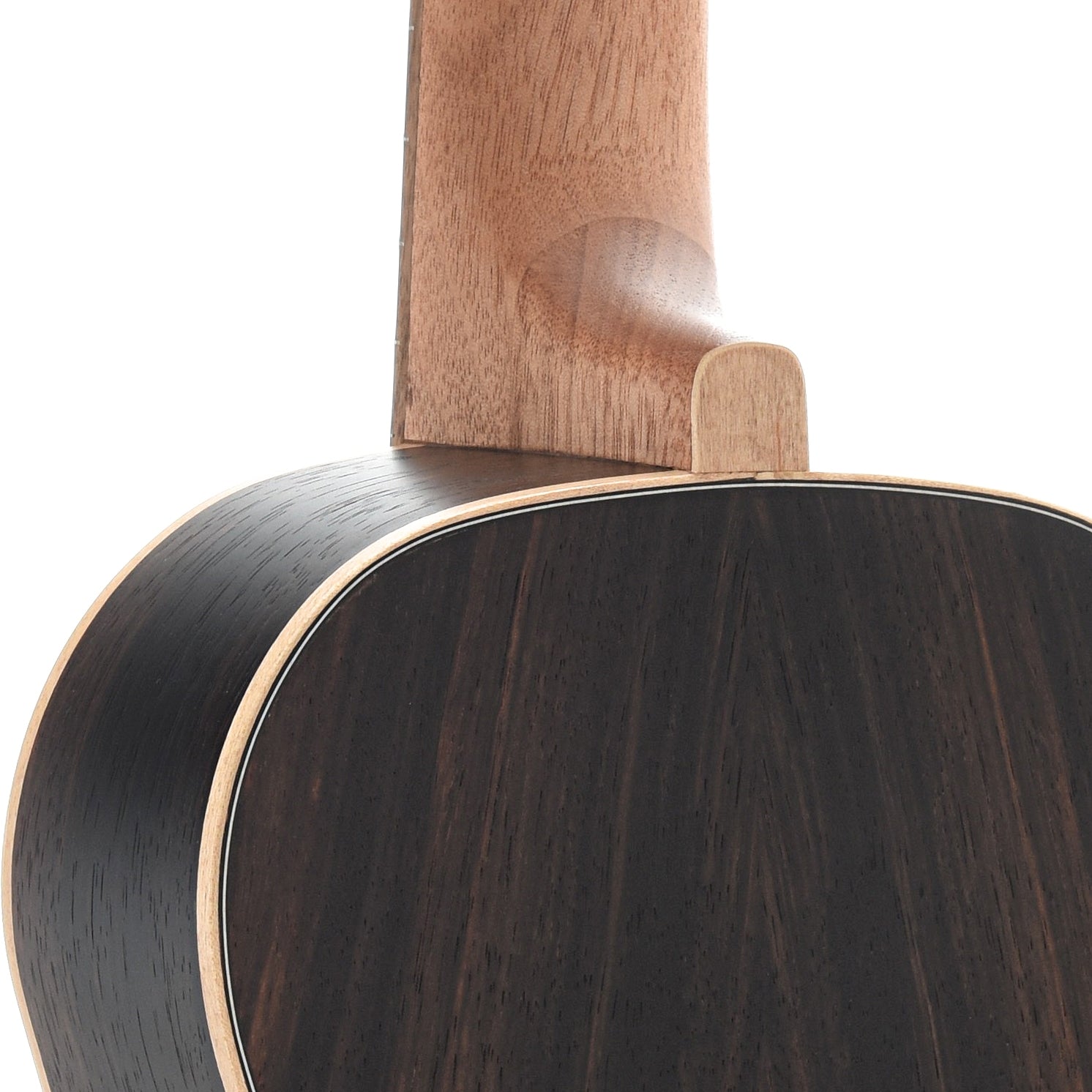 Image 8 of Kala U-Bass Striped Ebony Fretted Mini-Bass with Gigbag - SKU# UBEBY : Product Type Acoustic Bass Guitars : Elderly Instruments