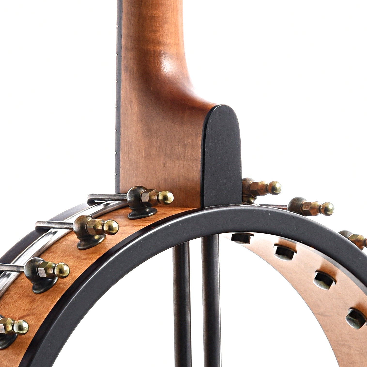 Image 8 of Ome Celtic 12" Tenor Banjo & Gigbag, Curly Maple - SKU# CELTEN19-CMPL12 : Product Type Tenor & Plectrum Banjos : Elderly Instruments