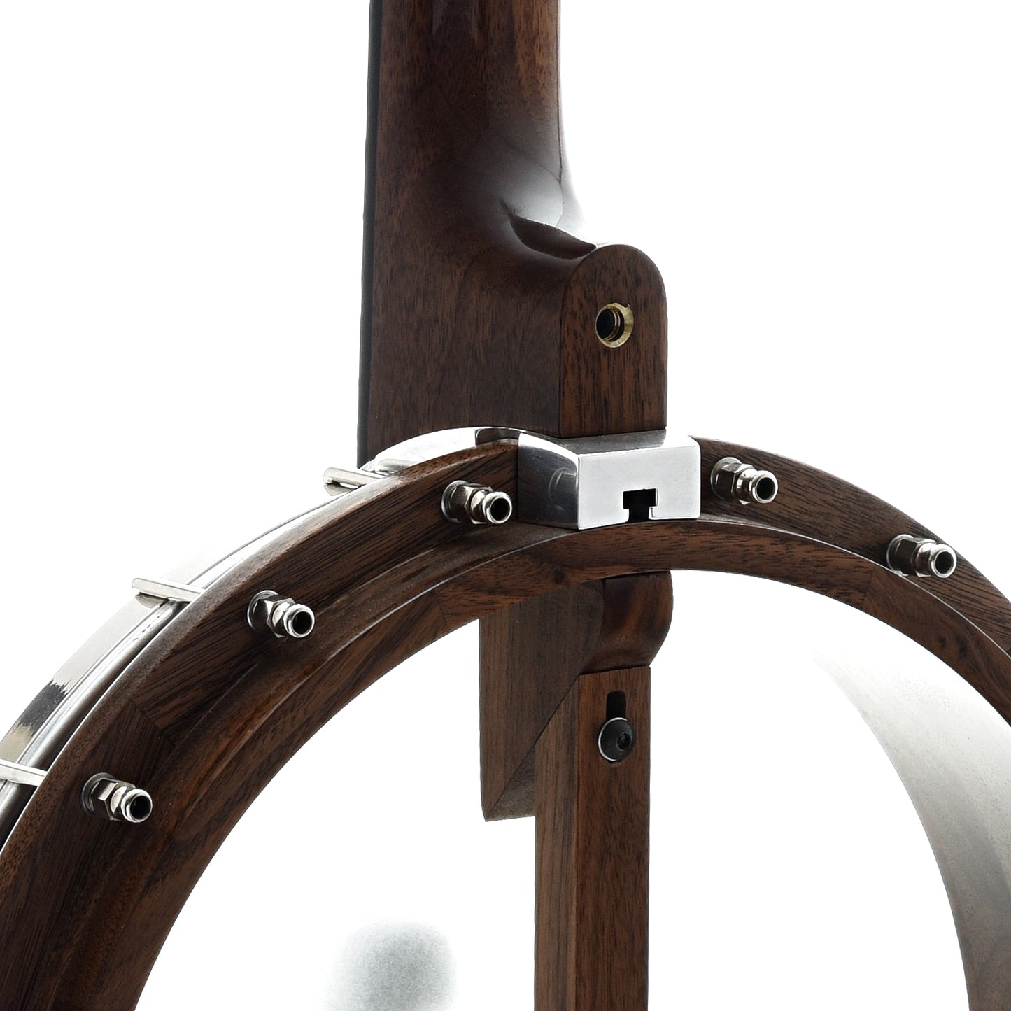 Image 9 of Nechville Atlas Openback Banjo & Gigbag, 12" Rim - SKU# NATLAS : Product Type Open Back Banjos : Elderly Instruments