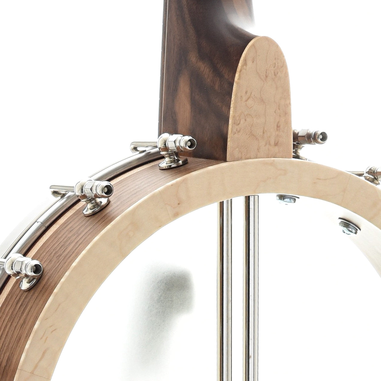 Image 8 of Pattison Mountain Sounds Openback Banjo, Brass Hoop Tone Ring - SKU# PMTS1 : Product Type Open Back Banjos : Elderly Instruments