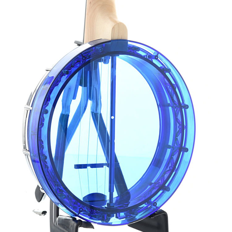 Image 8 of Gold Tone Little Gem Banjo Ukulele & Gigbag, Sapphire (blue) - SKU# LGEM-BLU : Product Type Banjo Ukuleles : Elderly Instruments