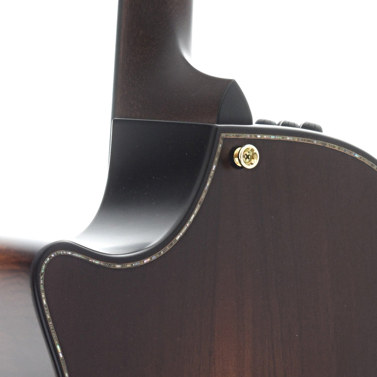 Neck Joint of Taylor Builder's Edition K14ce Acoustic Guitar