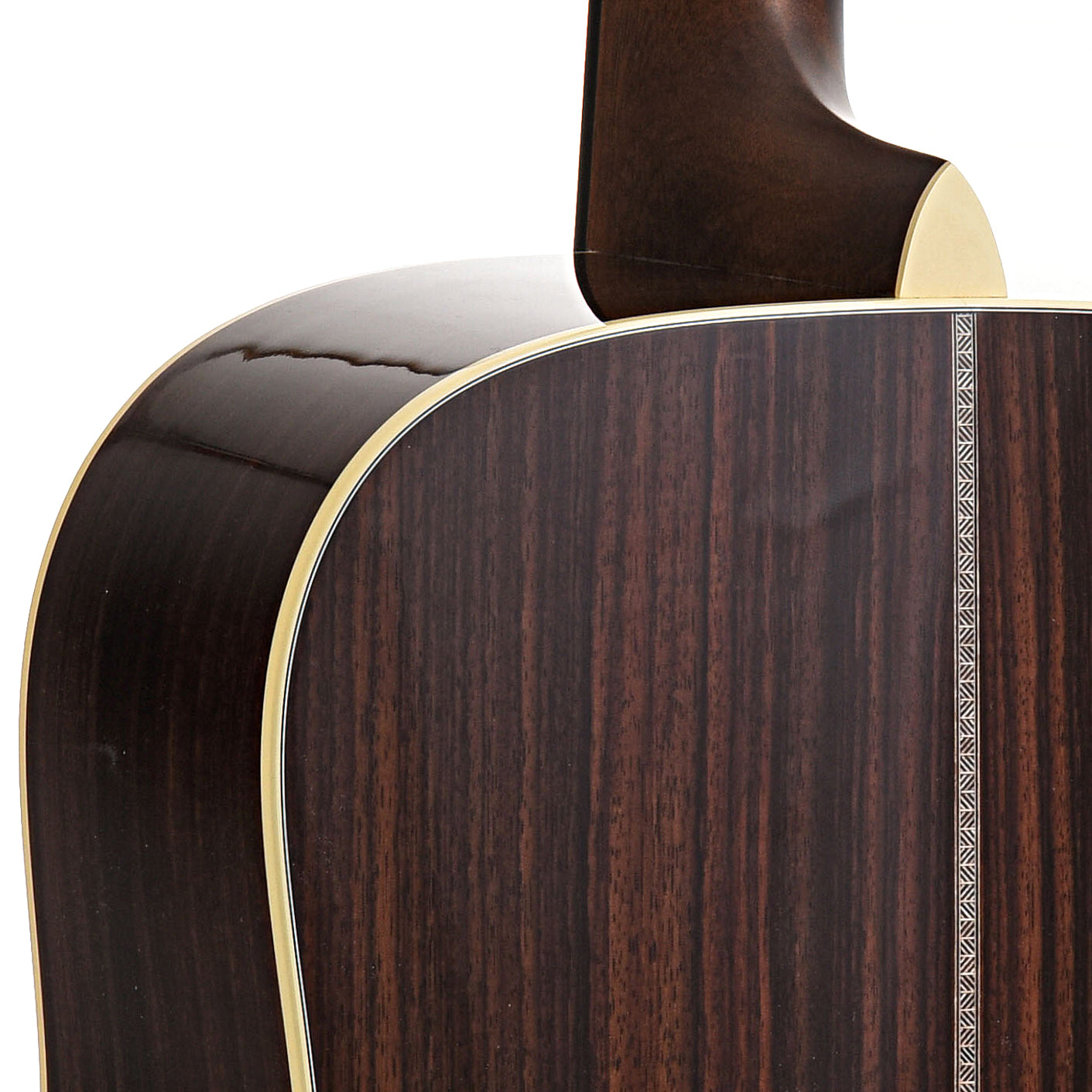 Neck Joint of Martin HD-28 Guitar