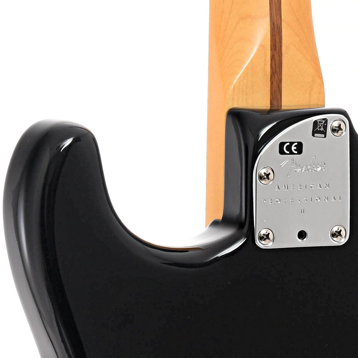Neck joint of Fender American Professional II Stratocaster