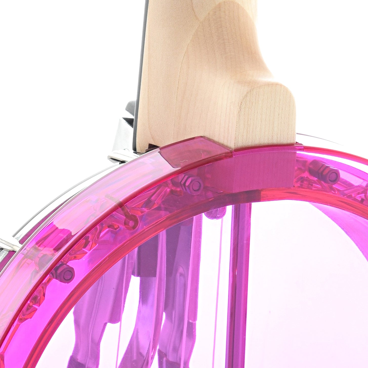 Image 8 of Gold Tone Little Gem Banjo Ukulele & Gigbag, Amethyst (purple) - SKU# LGEM-PUR : Product Type Banjo Ukuleles : Elderly Instruments