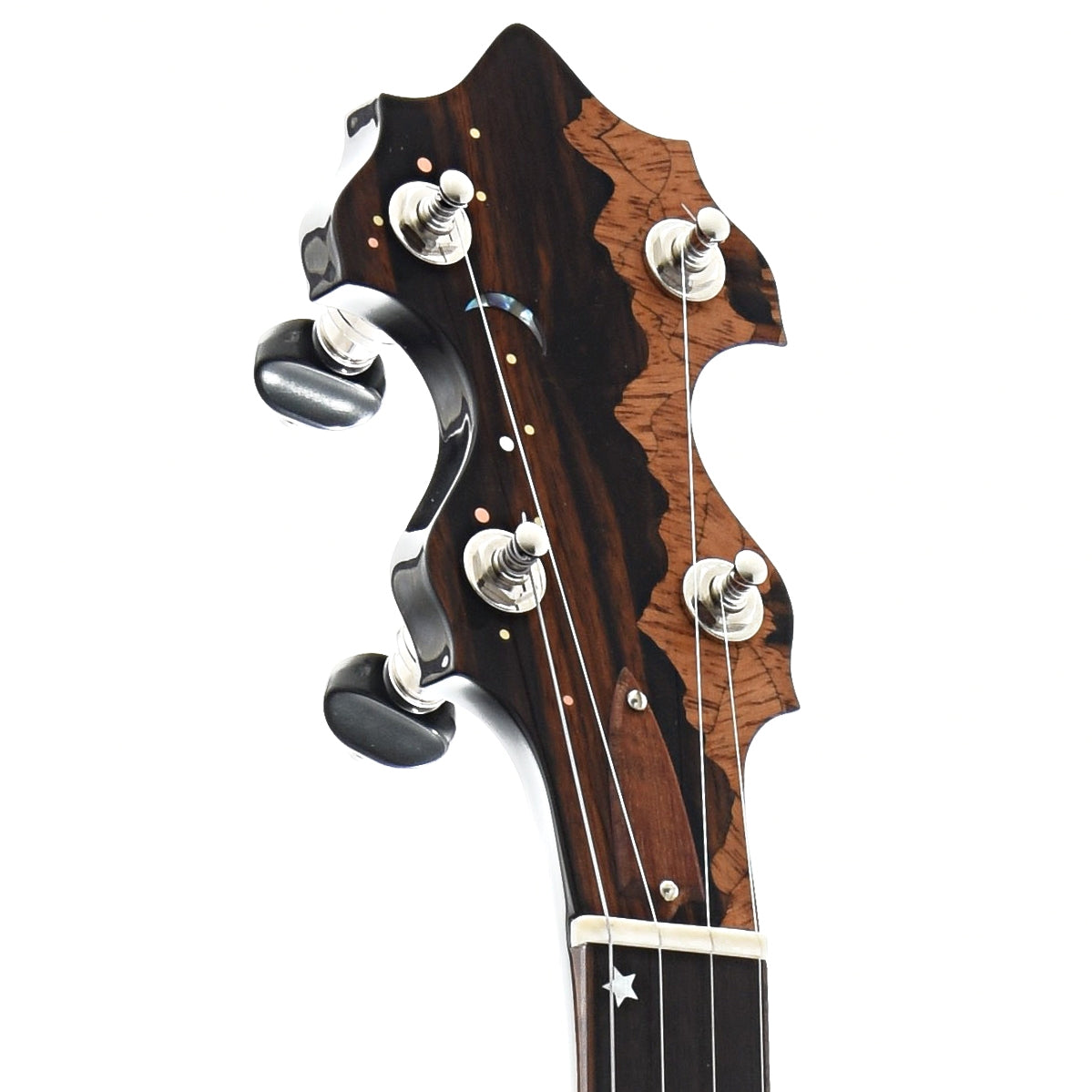 Image 7 of Bishline Midnight Moon Banjo & Case - SKU# MIDMOON : Product Type Resonator Back Banjos : Elderly Instruments