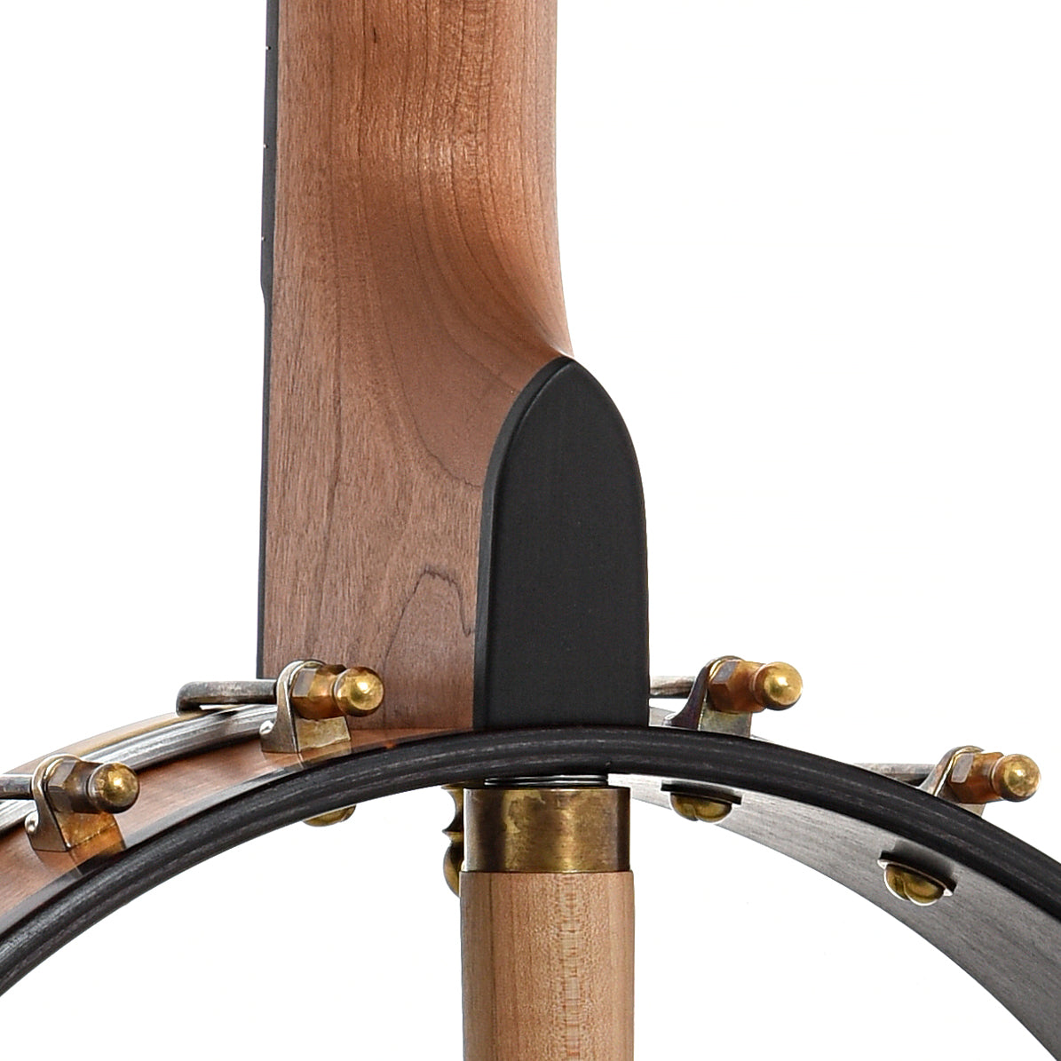 Neck joint of Ode Magician 13" Openback Banjo