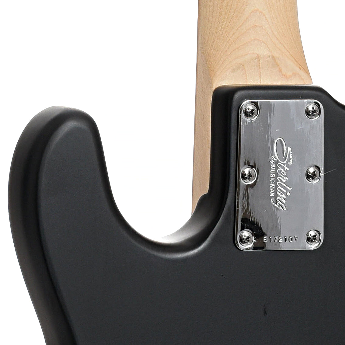Image 9 of Sterling by Music Man StingRay 4 Bass, Vintage Sunburst Satin Finish - SKU# RAY4-VSBS : Product Type Solid Body Bass Guitars : Elderly Instruments