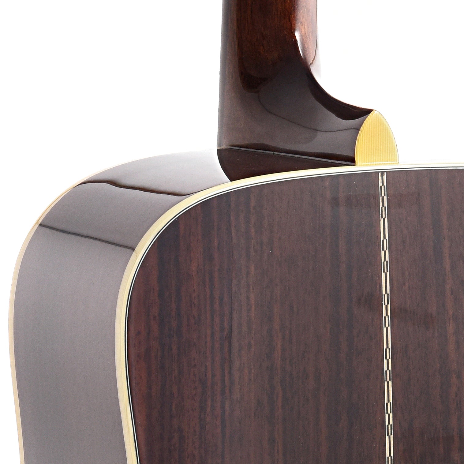 Neck Joint of Recording King RD-328 Rosewood Dreadnought Acoustic Guitar 