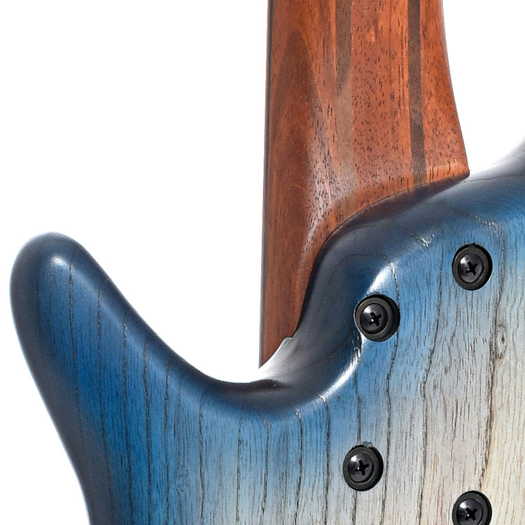 Image 9 of Ibanez SR605E 5-String Bass, Cosmic Blue Starburst Flat- SKU# SR605E-CTF : Product Type Solid Body Bass Guitars : Elderly Instruments