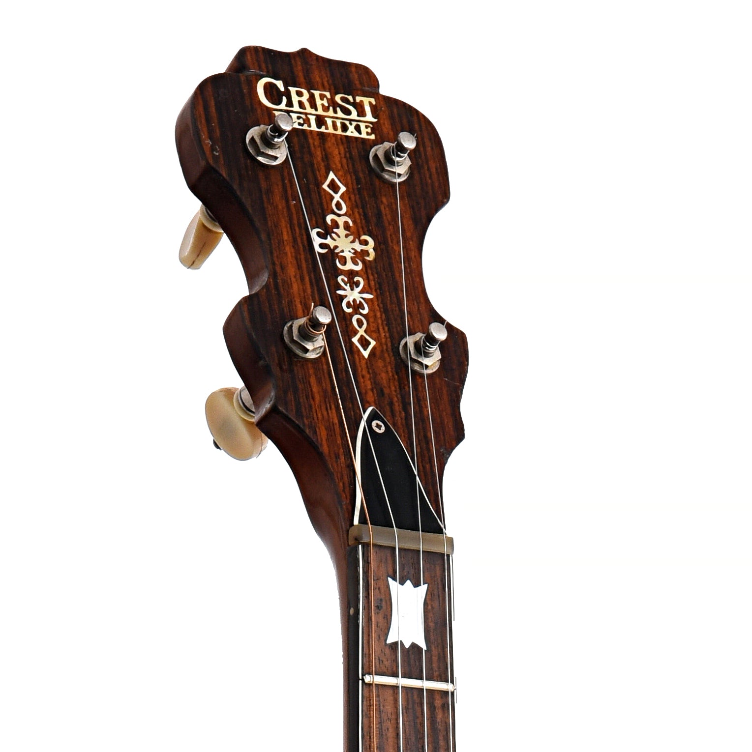 Image 7 of Crest Deluxe Banjo (1970s) - SKU# 70U-208437 : Product Type Resonator Back Banjos : Elderly Instruments