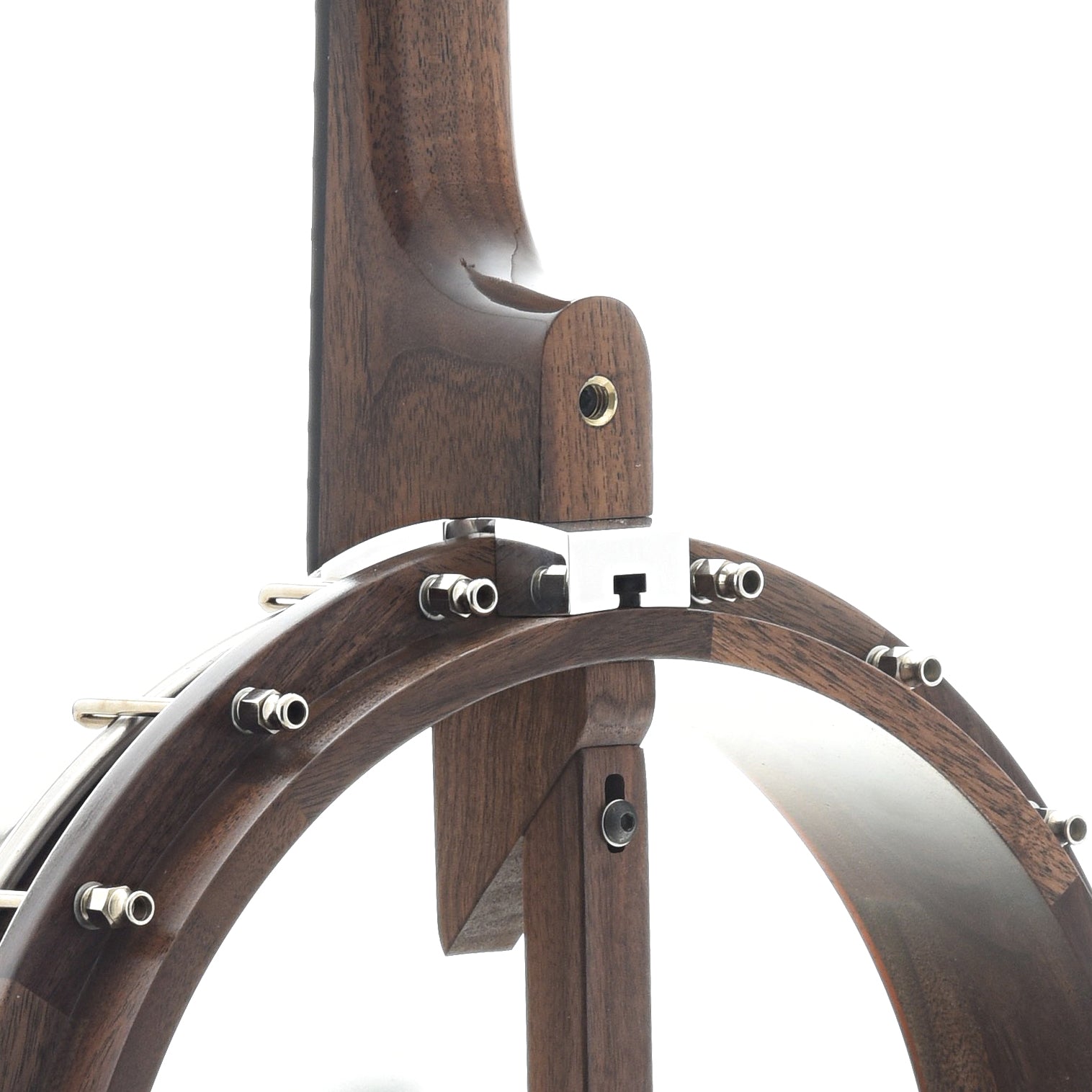 Image 8 of Nechville Atlas Deluxe Openback Banjo & Case - SKU# NATLASDLX : Product Type Open Back Banjos : Elderly Instruments