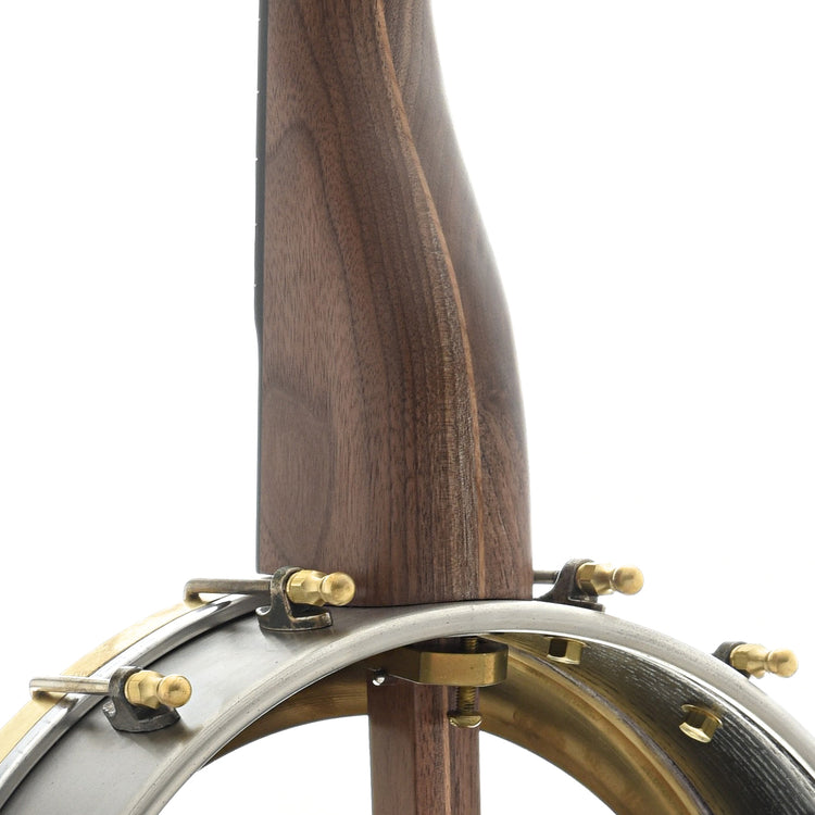 Image 8 of Pisgah 11" Walnut Rambler Dobson Standard A-Scale Openback Banjo - SKU# PRDW11A : Product Type Open Back Banjos : Elderly Instruments