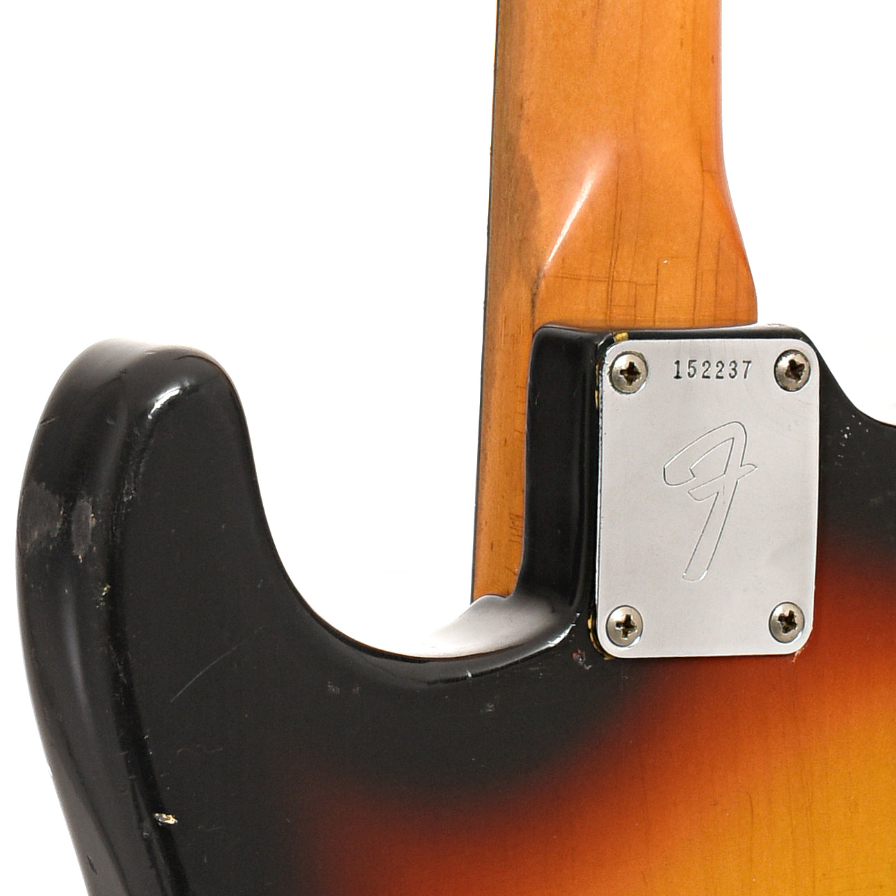 Neck joint of 1966 Fender Stratocaster