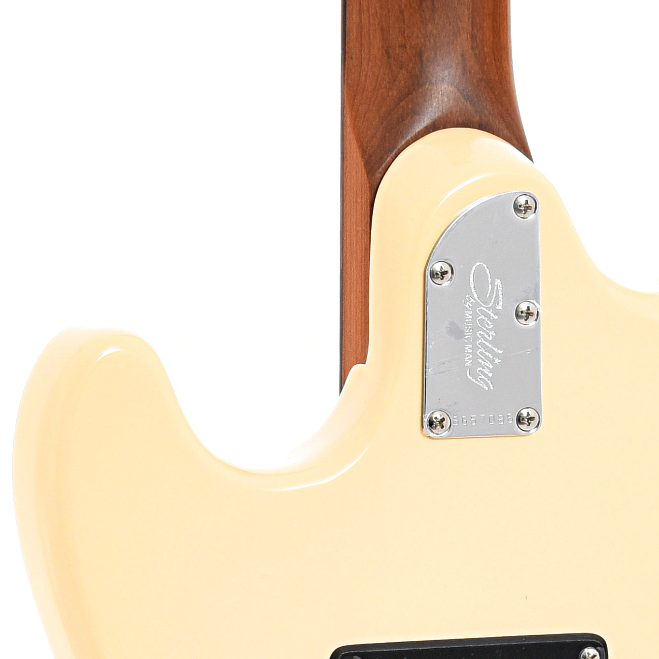 Image 9 of Sterling by Music Man Stingray SR50 Electric Guitar, Buttermilk- SKU# SR50-BM : Product Type Solid Body Electric Guitars : Elderly Instruments