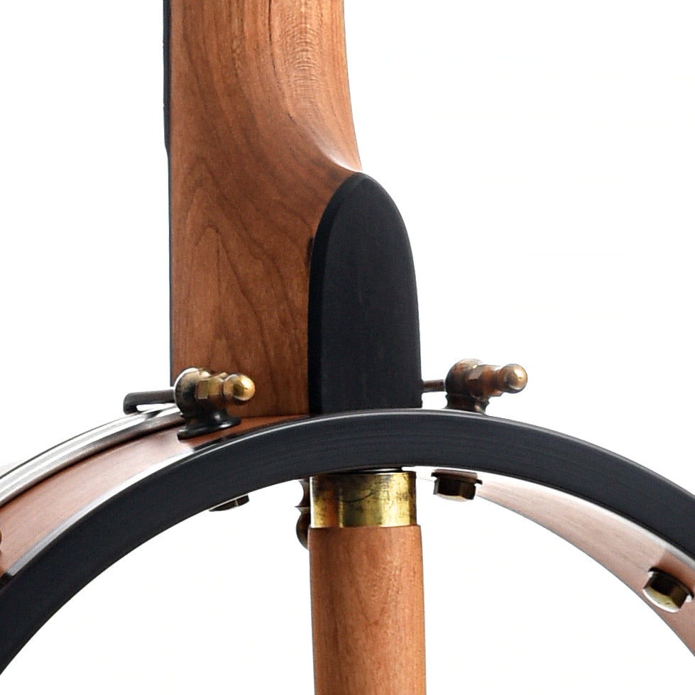 Image 8 of OME Tupelo 12" Openback Banjo & Case, Cherry - SKU# TUPELO-CHER : Product Type Open Back Banjos : Elderly Instruments