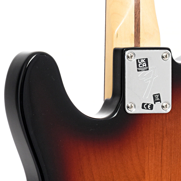 Image 9 of Fender Player Telecaster, 3-Color Sunburst- SKU# FPT3SB : Product Type Solid Body Electric Guitars : Elderly Instruments