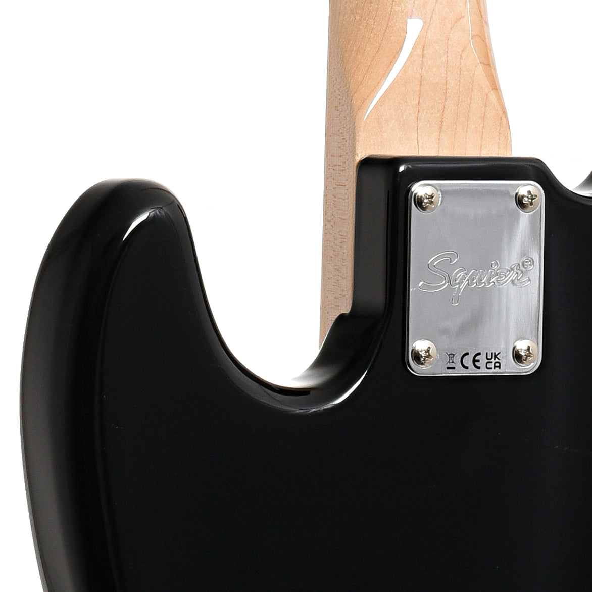 Image 9 of Squier Paranormal Jazz Bass '54, Black - SKU# SPJB54BLK : Product Type Solid Body Bass Guitars : Elderly Instruments