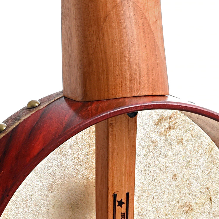 Image 8 of Menzies Fretless Tackhead Banjo, #446 - SKU# MTB51-446 : Product Type Open Back Banjos : Elderly Instruments