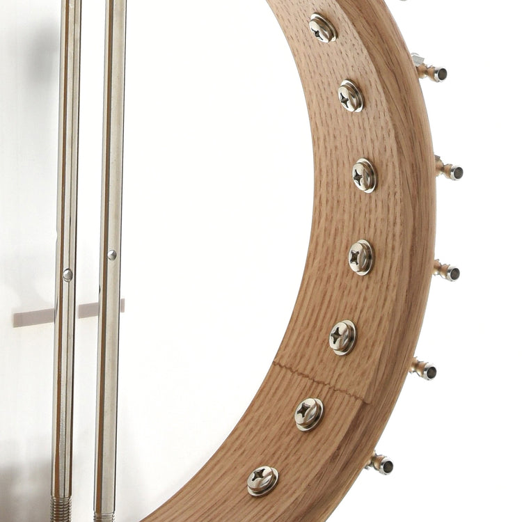 Image 8 of Vega (by Deering) White Oak Openback Banjo & Case, 11" Rim - SKU# VEGAWO11 : Product Type Open Back Banjos : Elderly Instruments