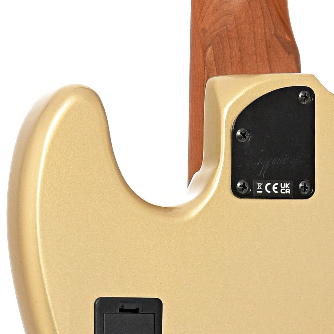 Image 9 of Squier Contemporary Active Jazz Bass HH, Shoreline Gold- SKU# SCAJBHHGLD : Product Type Solid Body Bass Guitars : Elderly Instruments