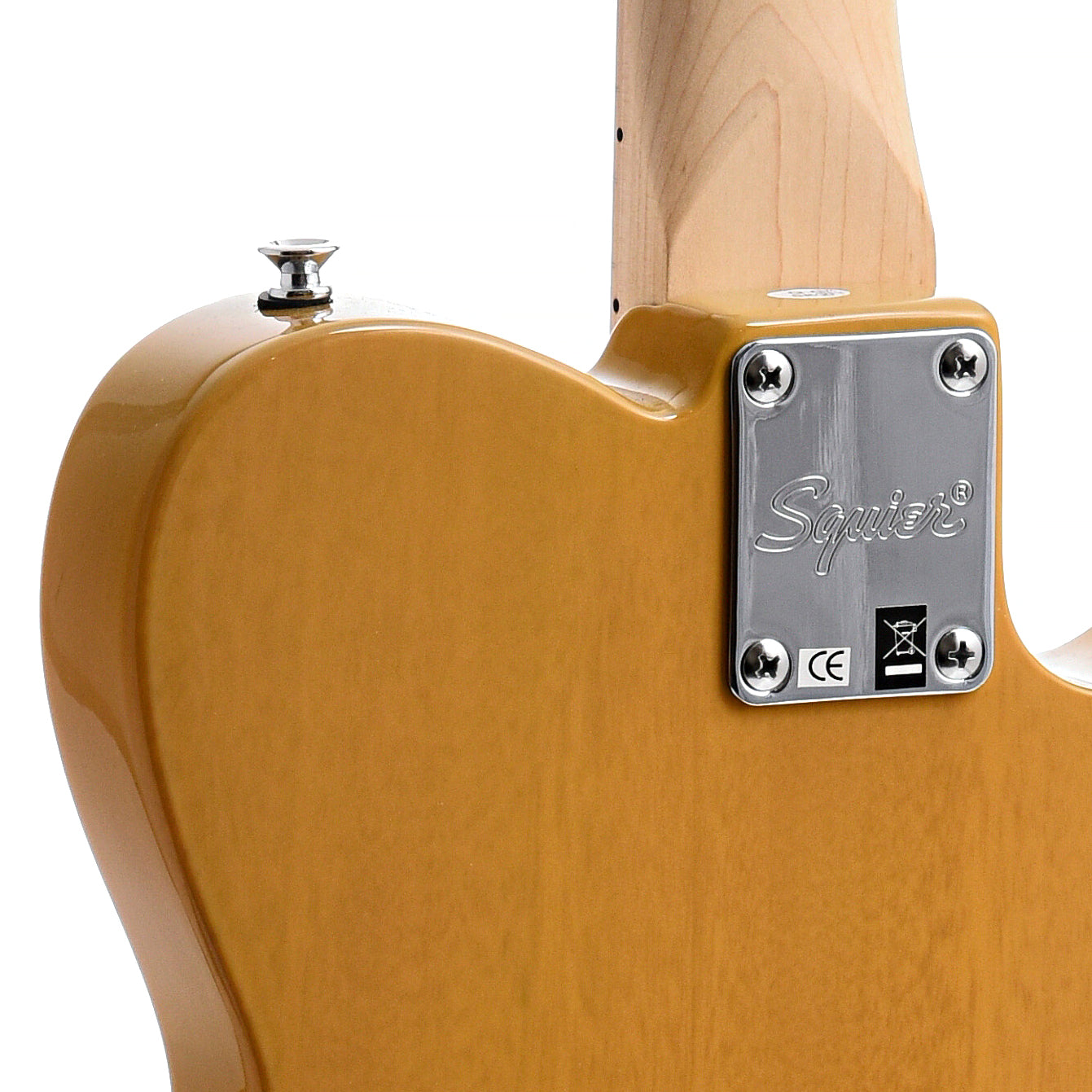 Neck joint of Squier Affinity Telecaster, Left Handed