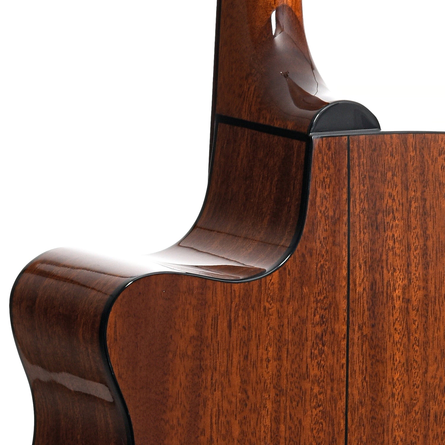 Neck Joint of Blueridge Contemporary Series BR-40TCE Tenor Cutaway Acoustic / Electric Guitar