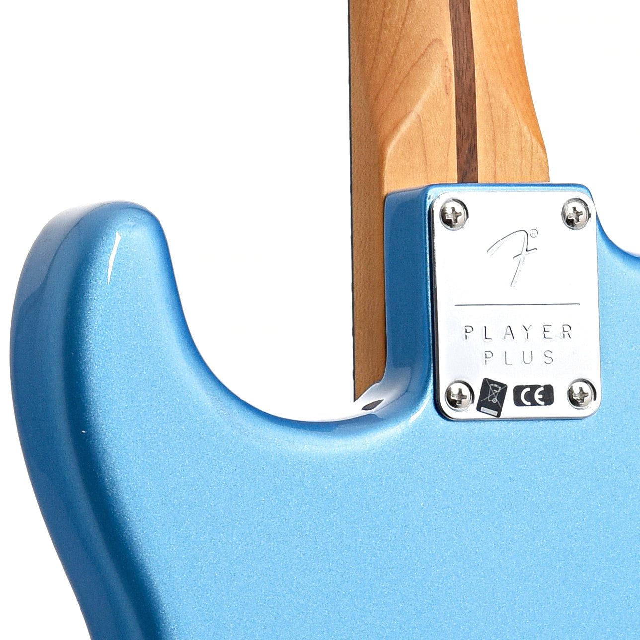 Neck Joint of Fender Player Plus Stratocaster