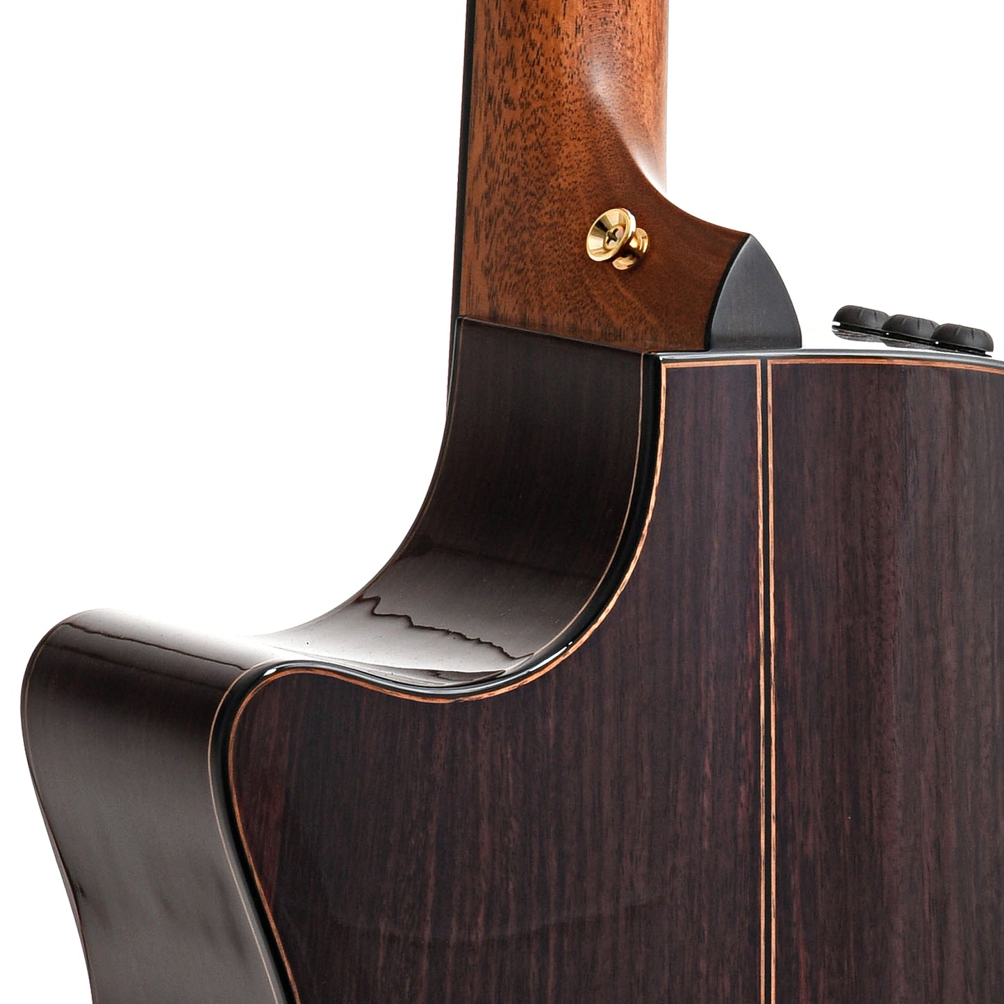 Neck Joint of Taylor 914ce Acoustic Guitar
