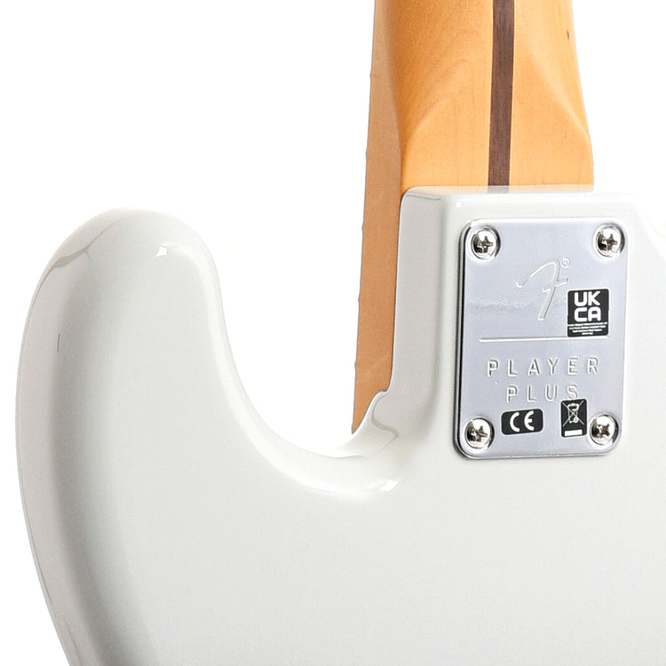 Image 9 of Fender Player Plus Precision Bass, Silver Smoke - SKU# FPPPBSS : Product Type Solid Body Bass Guitars : Elderly Instruments
