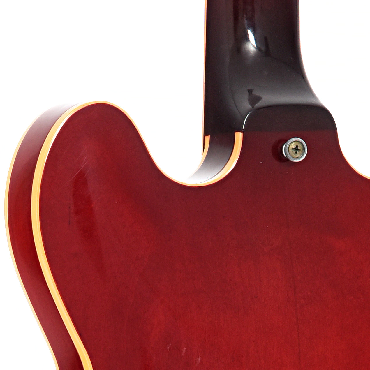 Heel of Gibson ES-335 Hollow Body Electric Guitar
