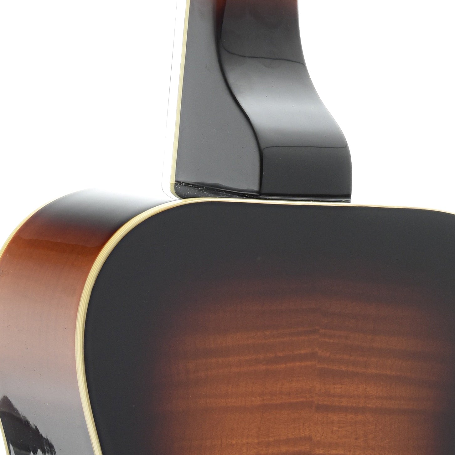 Neck Joint of Recording King Phil Leadbetter Signature Squareneck Resonator Guitar