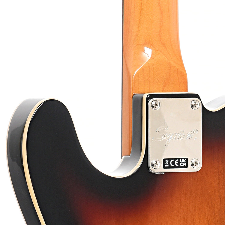 Image 9 of Squier Classic Vibe Baritone Custom Telecaster, 3-Color Sunburst- SKU# SCVBARIT-3TS : Product Type Solid Body Electric Guitars : Elderly Instruments