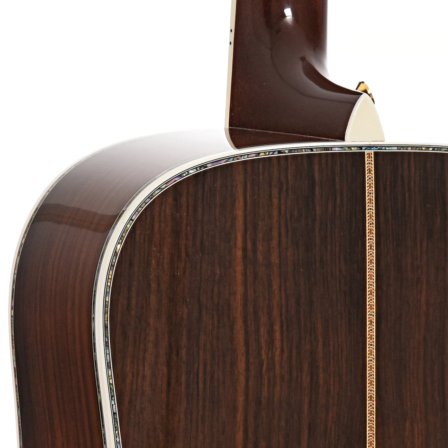 Heel of Martin D-45L Acoustic Guitar