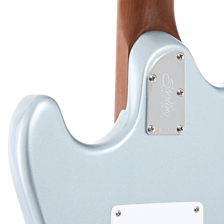 Image 9 of Sterling by Music Man Stingray SR50 Electric Guitar, Firemist Silver- SKU# SR50-FS : Product Type Solid Body Electric Guitars : Elderly Instruments