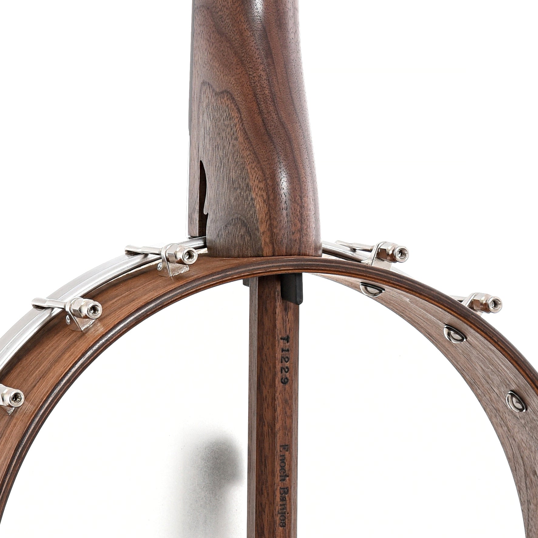 Heel of Kevin Enoch 12" Tradesman Banjo 