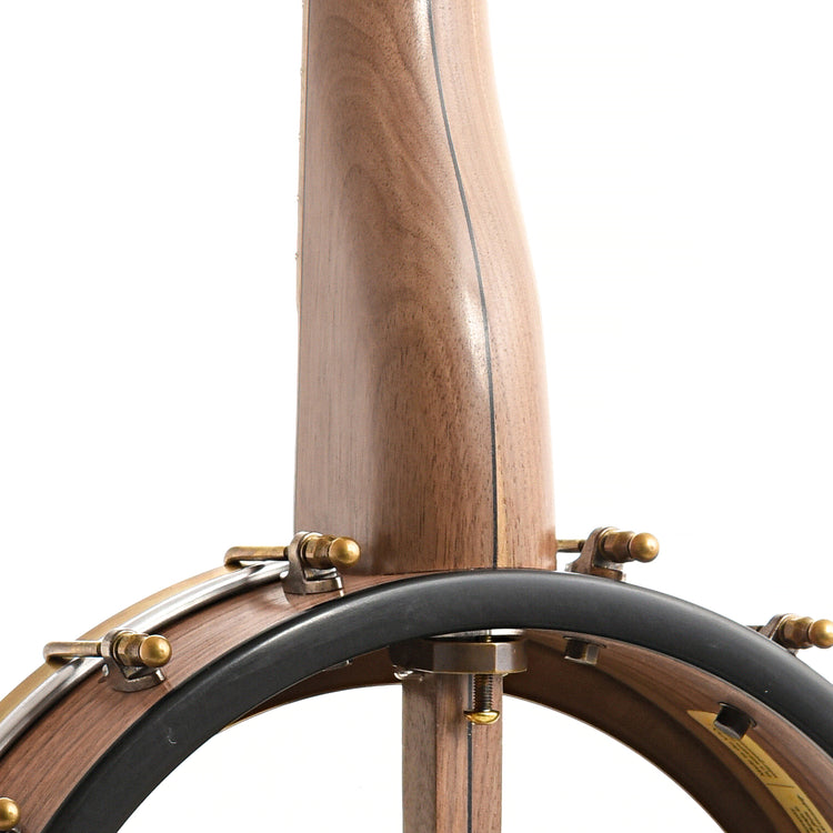 Image 9 of Pisgah Banjo Co. 12" Walnut Dobson Openback Banjo, Short Scale - SKU# PDOB-WSRT : Product Type Open Back Banjos : Elderly Instruments
