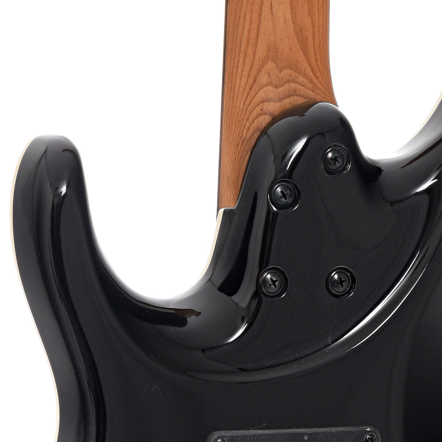 Neck joint of Ibanez Premium AZ42P1 Electric Guitar, Black