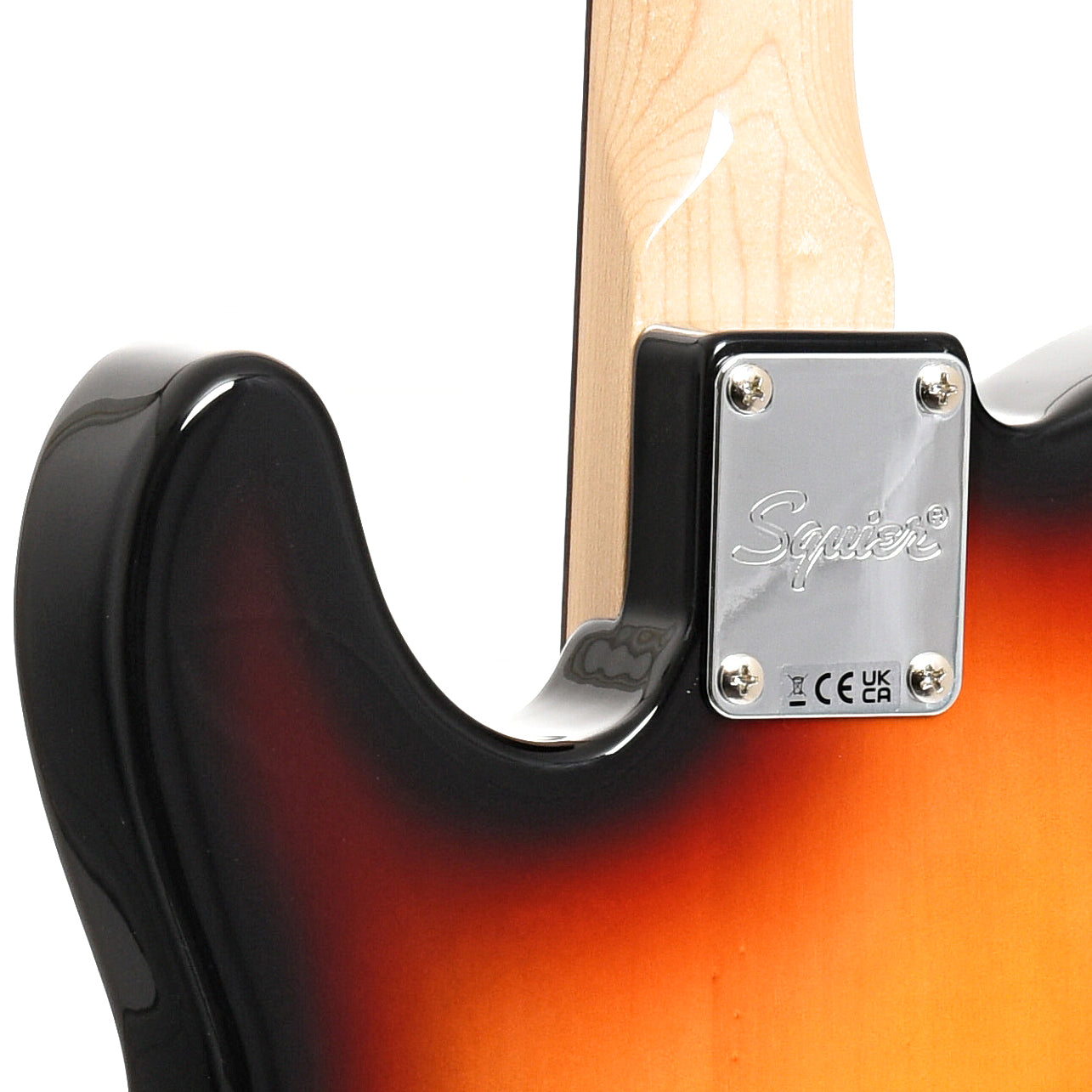 Image 9 of Squier Paranormal Baritone Cabronita Telecaster, 3-Color Sunburst - SKU# SPBARICT-3TS : Product Type Other : Elderly Instruments