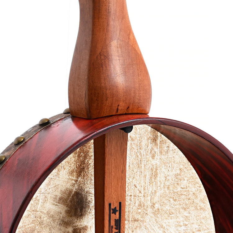 Image 8 of Menzies Fretless Tackhead Banjo, #447 - SKU# MTB51-447 : Product Type Open Back Banjos : Elderly Instruments