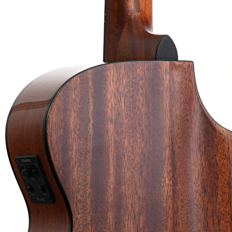 Image 11 of Breedlove Discovery S Concert Edgeburst Left-handed CE Red Cedar-African Mahogany Acoustic-Electric Guitar - SKU# DSCN44LCERCAM : Product Type Flat-top Guitars : Elderly Instruments